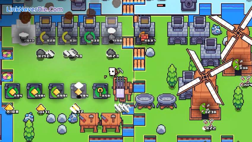 Hình ảnh trong game Forager (screenshot) Hình ảnh trong game Forager (screenshot)