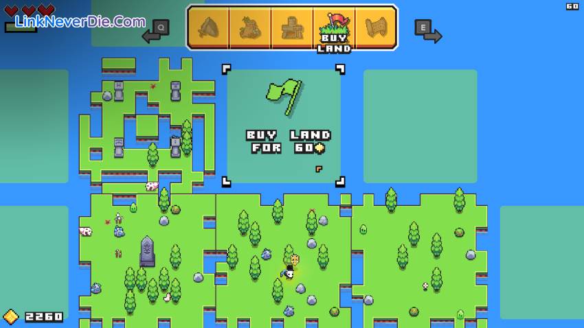 Hình ảnh trong game Forager (screenshot) Hình ảnh trong game Forager (screenshot)