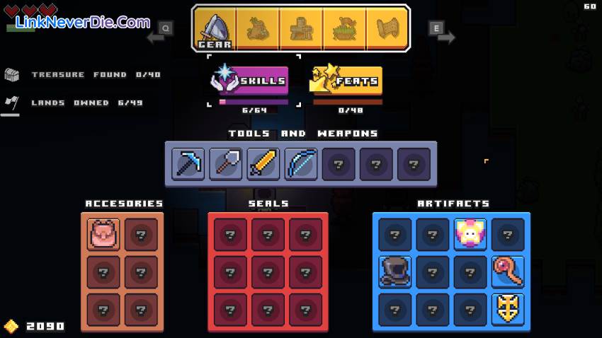 Hình ảnh trong game Forager (screenshot) Hình ảnh trong game Forager (screenshot)
