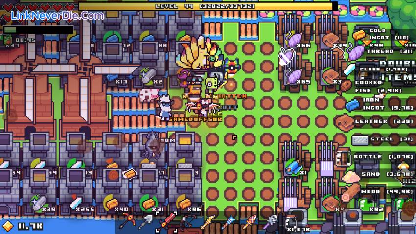 Hình ảnh trong game Forager (screenshot) Hình ảnh trong game Forager (screenshot)