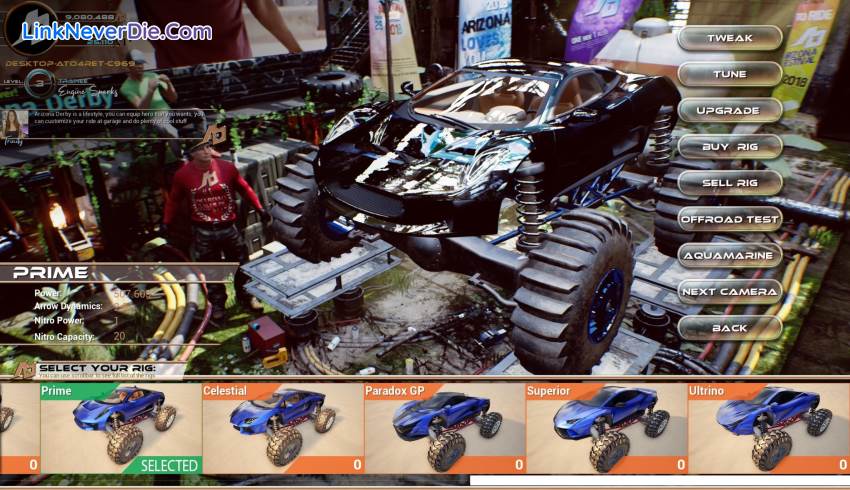 Hình ảnh trong game Arizona Derby (screenshot) Hình ảnh trong game Arizona Derby (screenshot)