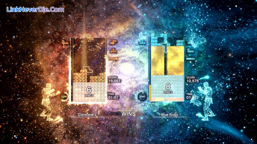 Hình ảnh trong game Tetris Effect (screenshot) Hình ảnh trong game Tetris Effect (screenshot)