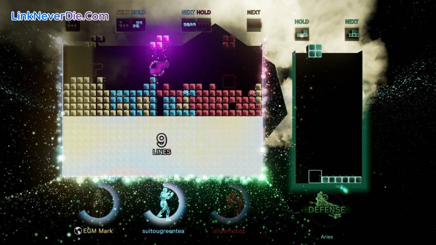 Hình ảnh trong game Tetris Effect (screenshot) Hình ảnh trong game Tetris Effect (screenshot)