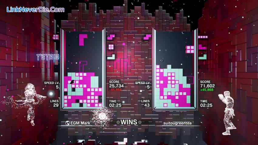 Hình ảnh trong game Tetris Effect (screenshot) Hình ảnh trong game Tetris Effect (screenshot)