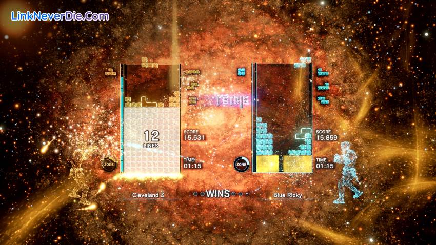 Hình ảnh trong game Tetris Effect (screenshot) Hình ảnh trong game Tetris Effect (screenshot)