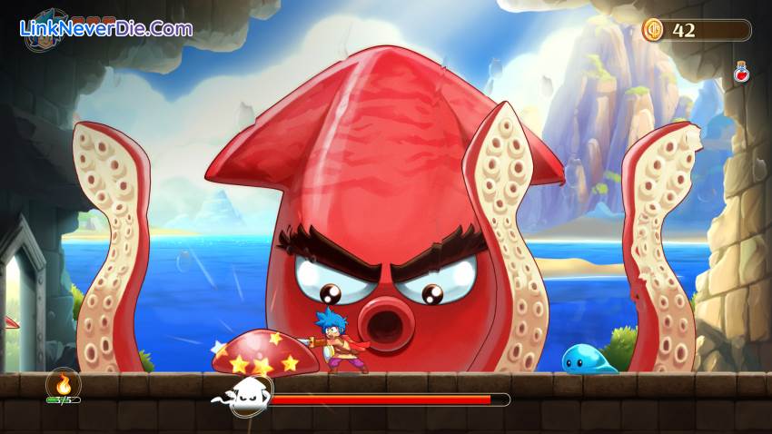 Hình ảnh trong game Monster Boy and the Cursed Kingdom (screenshot) Hình ảnh trong game Monster Boy and the Cursed Kingdom (screenshot)