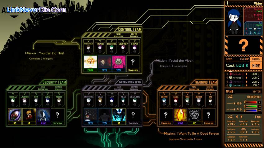 Hình ảnh trong game Lobotomy Corporation | Monster Management Simulation (screenshot) Hình ảnh trong game Lobotomy Corporation | Monster Management Simulation (screenshot)