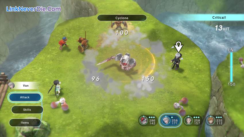 Hình ảnh trong game LOST SPHEAR (screenshot) Hình ảnh trong game LOST SPHEAR (screenshot)