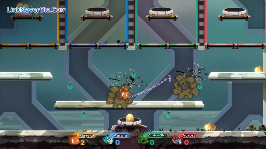 Hình ảnh trong game Hookbots (screenshot) Hình ảnh trong game Hookbots (screenshot)
