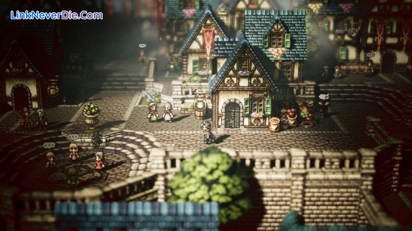 Hình ảnh trong game Octopath Traveler (screenshot) Hình ảnh trong game Octopath Traveler (screenshot)