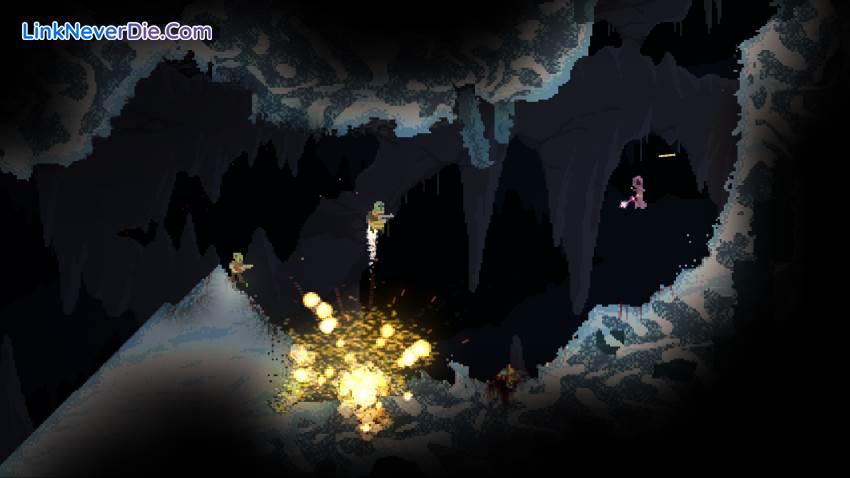 Hình ảnh trong game Noita (screenshot) Hình ảnh trong game Noita (screenshot)