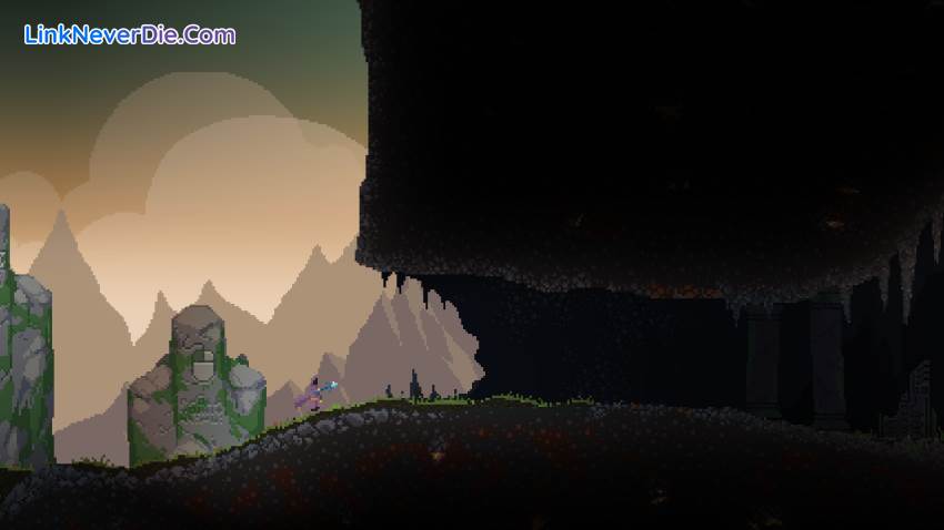 Hình ảnh trong game Noita (screenshot) Hình ảnh trong game Noita (screenshot)