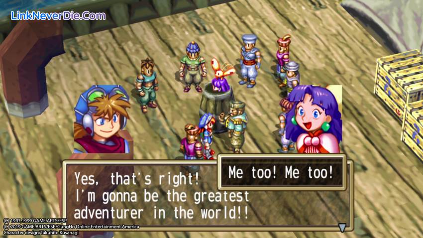 Hình ảnh trong game GRANDIA HD Remaster (screenshot) Hình ảnh trong game GRANDIA HD Remaster (screenshot)