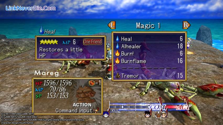 Hình ảnh trong game GRANDIA II HD Remaster (screenshot) Hình ảnh trong game GRANDIA II HD Remaster (screenshot)