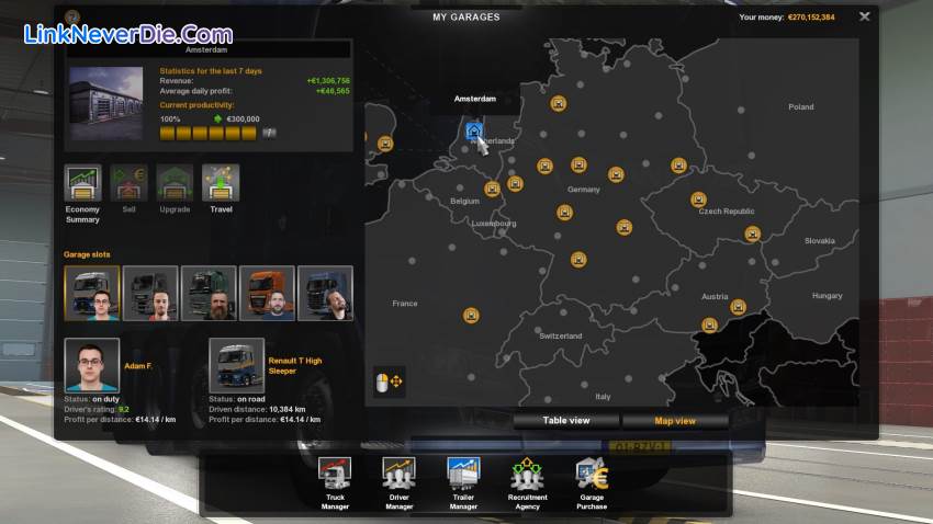 Hình ảnh trong game Euro Truck Simulator 2 (screenshot) Hình ảnh trong game Euro Truck Simulator 2 (screenshot)