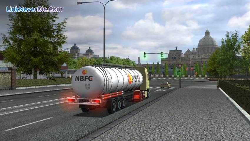 Hình ảnh trong game Euro Truck Simulator (screenshot) Hình ảnh trong game Euro Truck Simulator (screenshot)
