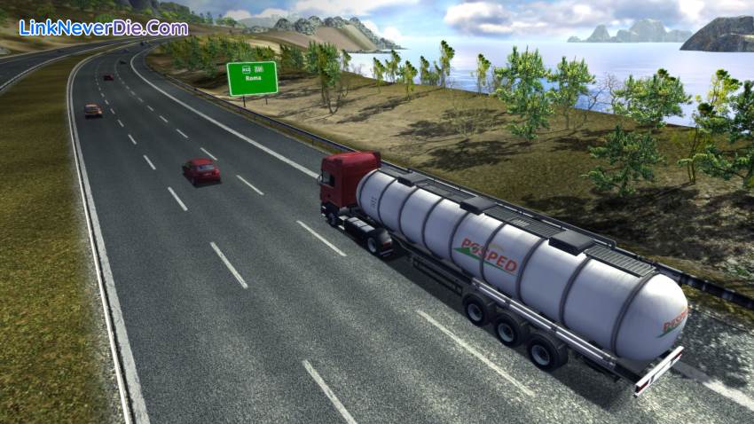 Hình ảnh trong game Euro Truck Simulator (screenshot) Hình ảnh trong game Euro Truck Simulator (screenshot)