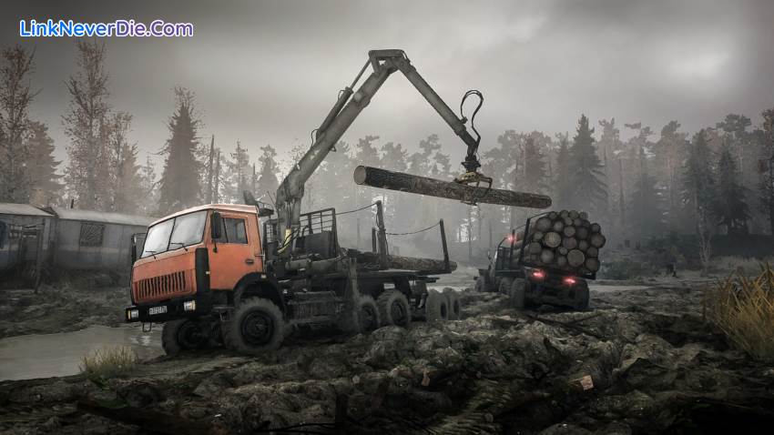 Hình ảnh trong game MudRunner (screenshot) Hình ảnh trong game MudRunner (screenshot)