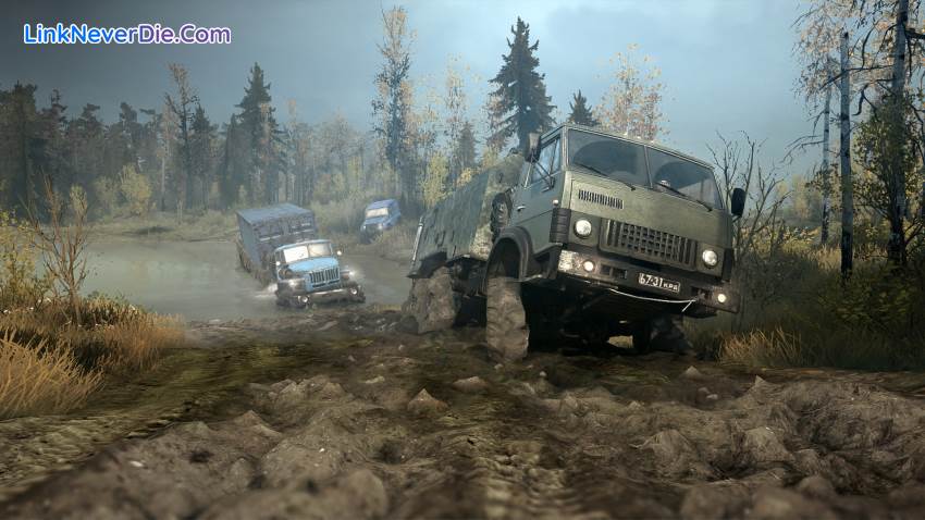 Hình ảnh trong game MudRunner (screenshot) Hình ảnh trong game MudRunner (screenshot)