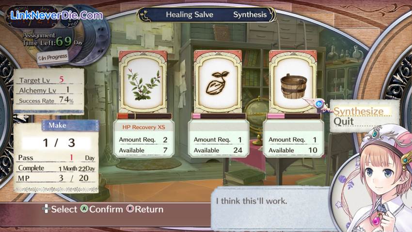Hình ảnh trong game Atelier Rorona: The Alchemist of Arland DX (screenshot) Hình ảnh trong game Atelier Rorona: The Alchemist of Arland DX (screenshot)