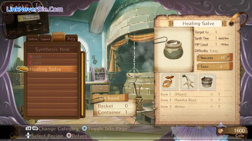 Hình ảnh trong game Atelier Totori: The Adventurer of Arland DX (screenshot) Hình ảnh trong game Atelier Totori: The Adventurer of Arland DX (screenshot)