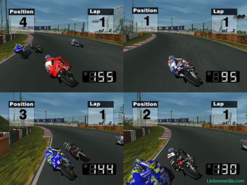 Hình ảnh trong game MotoGP 3 (screenshot) Hình ảnh trong game MotoGP 3 (screenshot)