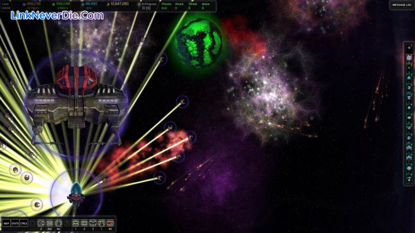Hình ảnh trong game AI War (screenshot) Hình ảnh trong game AI War (screenshot)