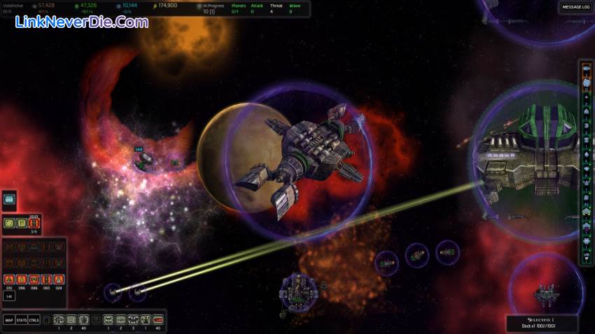 Hình ảnh trong game AI War (screenshot) Hình ảnh trong game AI War (screenshot)