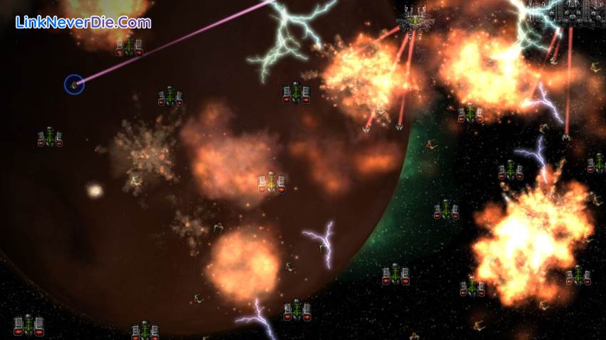 Hình ảnh trong game AI War (screenshot) Hình ảnh trong game AI War (screenshot)