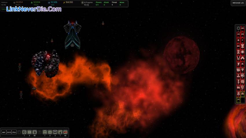 Hình ảnh trong game AI War (screenshot) Hình ảnh trong game AI War (screenshot)
