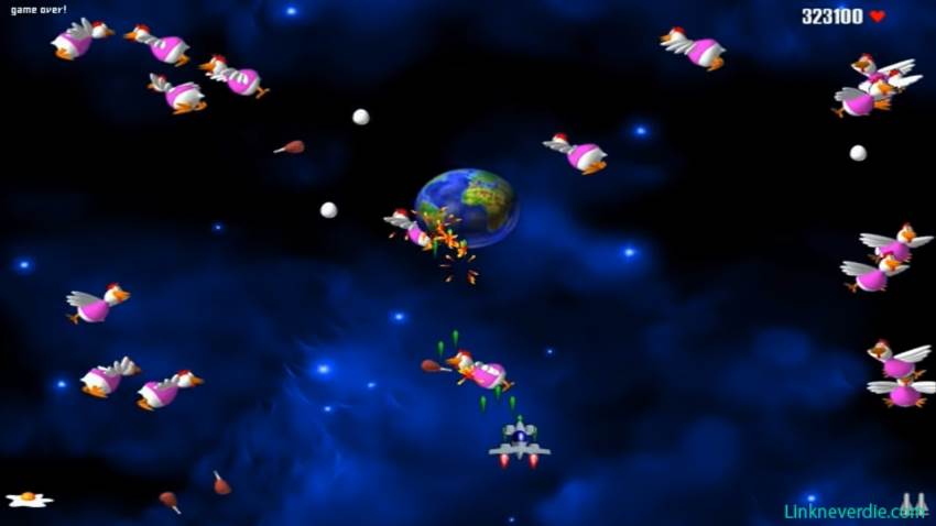 Hình ảnh trong game Chicken Invaders (screenshot) Hình ảnh trong game Chicken Invaders (screenshot)