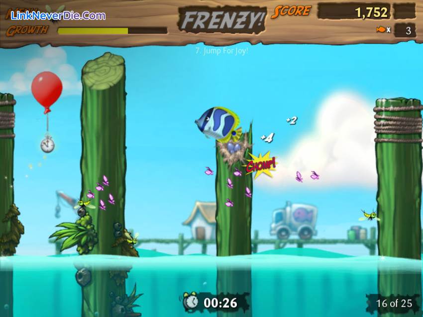 Hình ảnh trong game Feeding Frenzy (screenshot) Hình ảnh trong game Feeding Frenzy (screenshot)