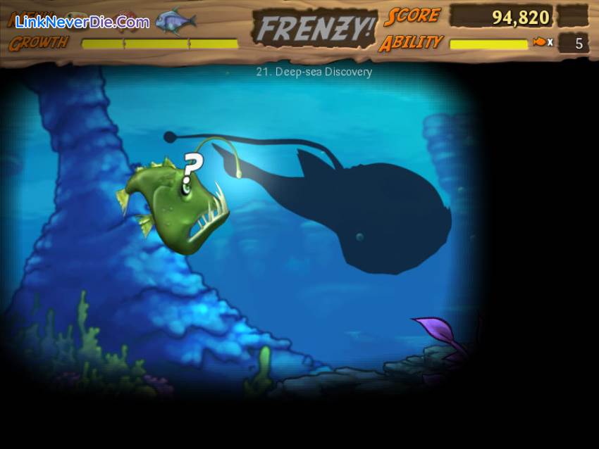 Hình ảnh trong game Feeding Frenzy (screenshot) Hình ảnh trong game Feeding Frenzy (screenshot)
