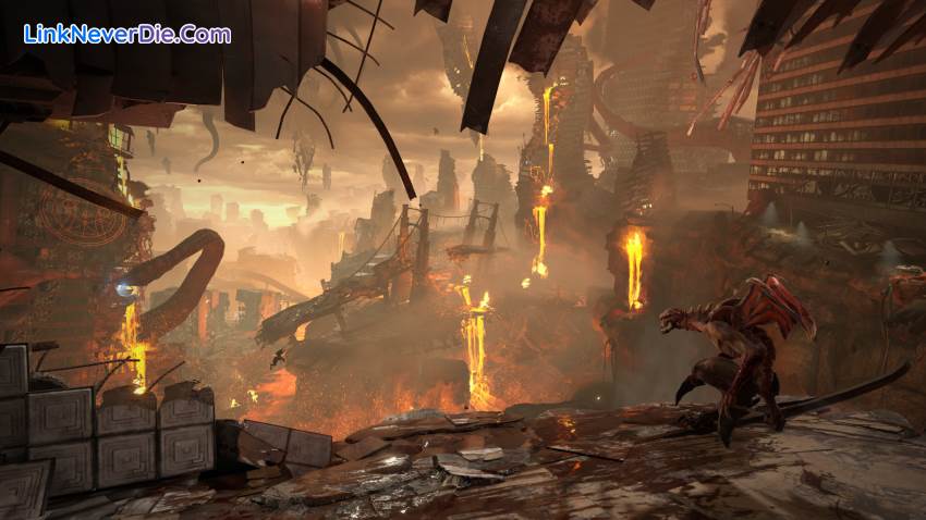 Hình ảnh trong game DOOM Eternal (screenshot) Hình ảnh trong game DOOM Eternal (screenshot)