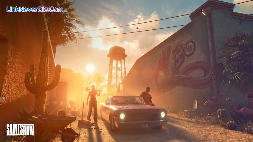 Hình ảnh trong game Saints Row (screenshot) Hình ảnh trong game Saints Row (screenshot)