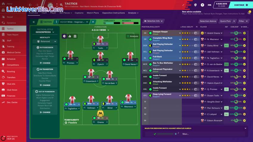 Hình ảnh trong game Football Manager 2020 (screenshot) Hình ảnh trong game Football Manager 2020 (screenshot)