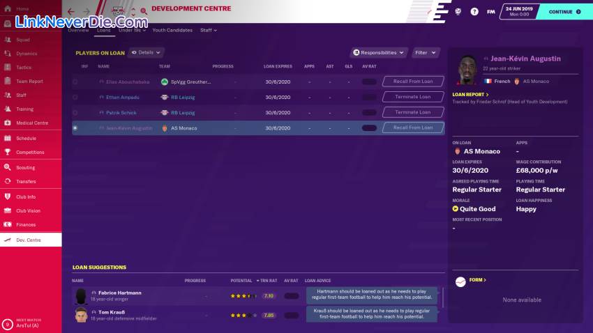 Hình ảnh trong game Football Manager 2020 (screenshot) Hình ảnh trong game Football Manager 2020 (screenshot)