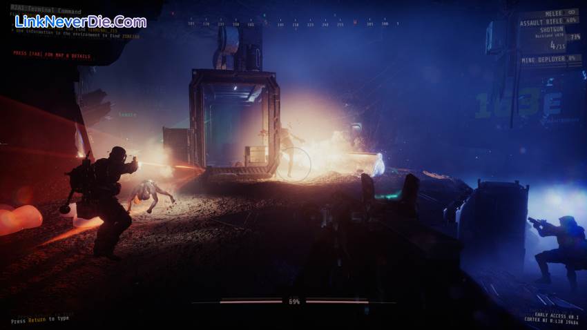 Hình ảnh trong game GTFO (screenshot) Hình ảnh trong game GTFO (screenshot)