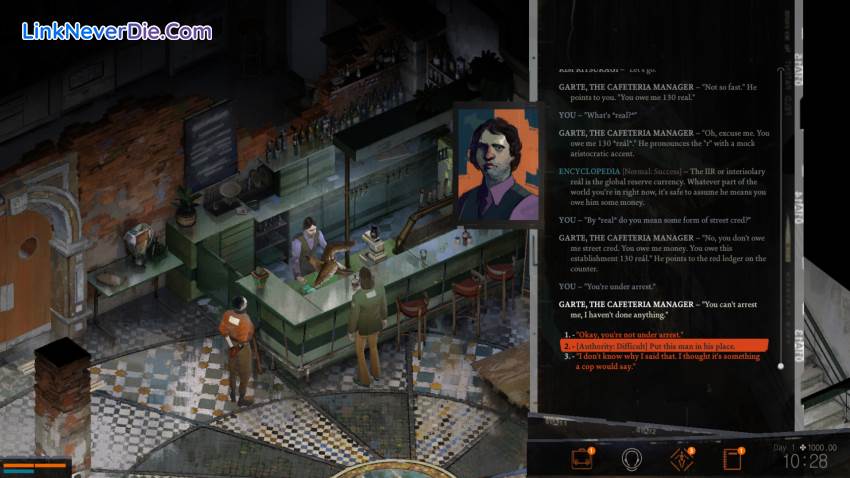 Hình ảnh trong game Disco Elysium (screenshot) Hình ảnh trong game Disco Elysium (screenshot)