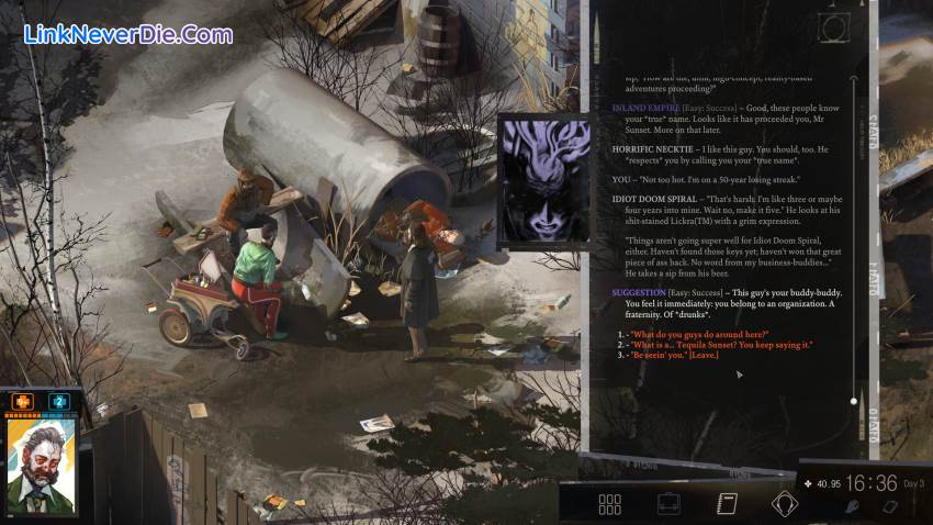 Hình ảnh trong game Disco Elysium (screenshot) Hình ảnh trong game Disco Elysium (screenshot)