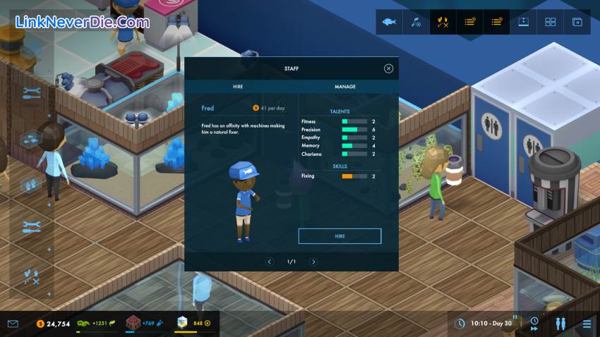 Hình ảnh trong game Megaquarium (screenshot) Hình ảnh trong game Megaquarium (screenshot)