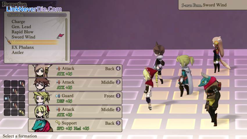 Hình ảnh trong game The Alliance Alive (screenshot) Hình ảnh trong game The Alliance Alive (screenshot)