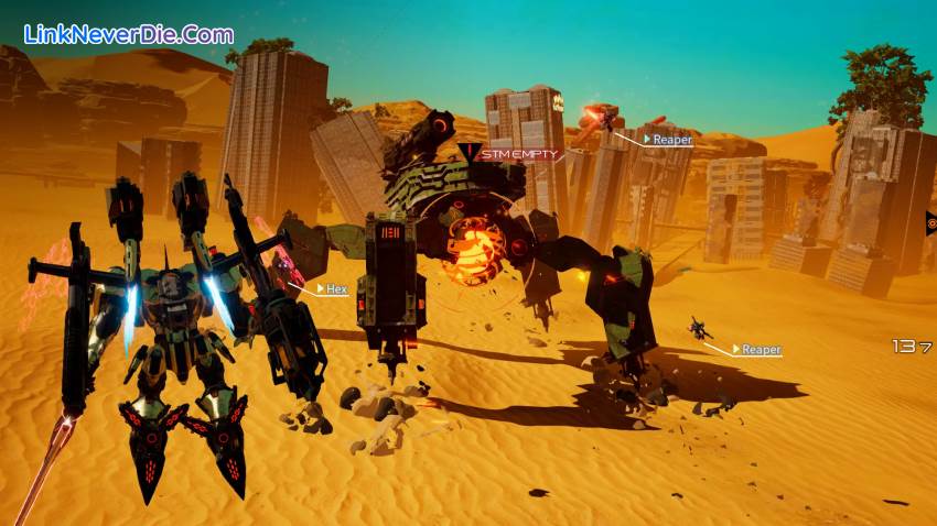 Hình ảnh trong game DAEMON X MACHINA (screenshot) Hình ảnh trong game DAEMON X MACHINA (screenshot)
