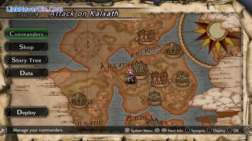 Hình ảnh trong game Langrisser I & II (screenshot) Hình ảnh trong game Langrisser I & II (screenshot)