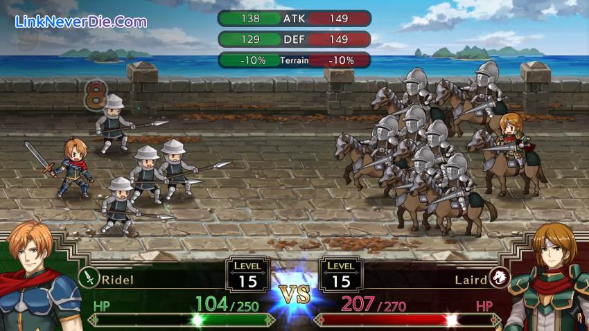 Hình ảnh trong game Langrisser I & II (screenshot) Hình ảnh trong game Langrisser I & II (screenshot)