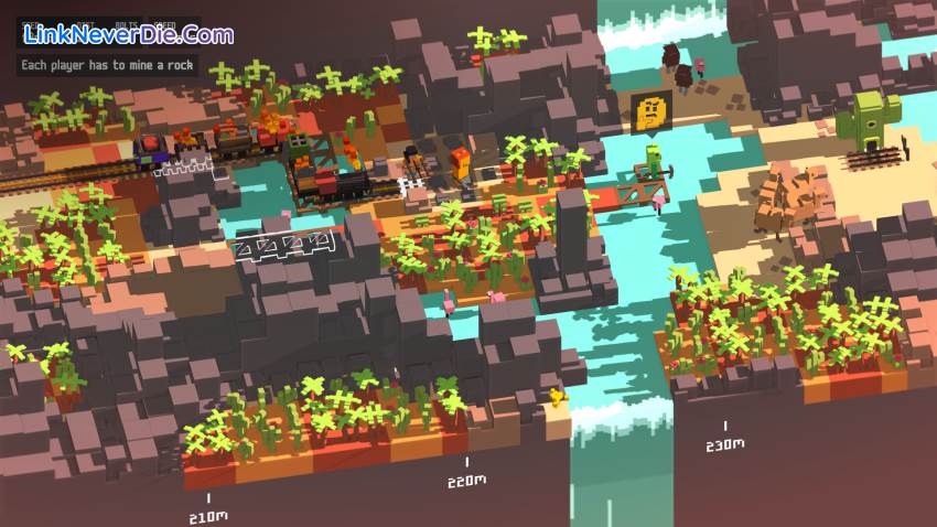 Hình ảnh trong game Unrailed! (screenshot) Hình ảnh trong game Unrailed! (screenshot)