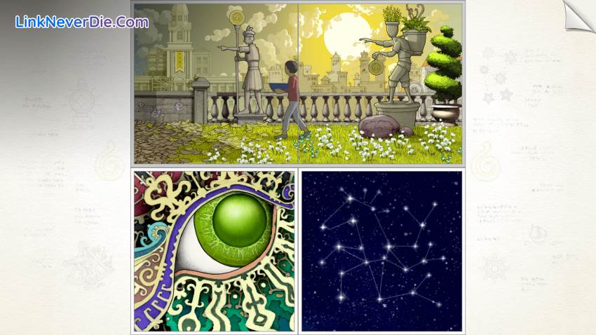 Hình ảnh trong game Gorogoa (screenshot) Hình ảnh trong game Gorogoa (screenshot)