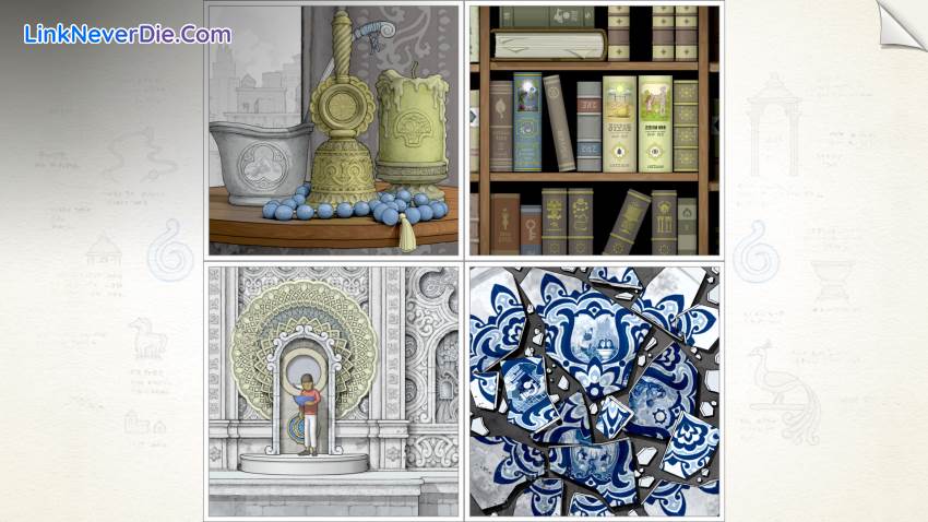 Hình ảnh trong game Gorogoa (screenshot) Hình ảnh trong game Gorogoa (screenshot)