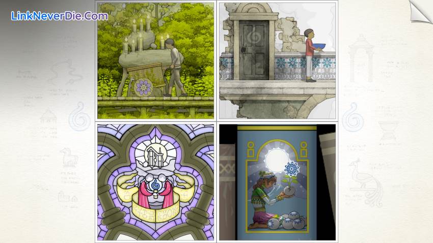 Hình ảnh trong game Gorogoa (screenshot) Hình ảnh trong game Gorogoa (screenshot)