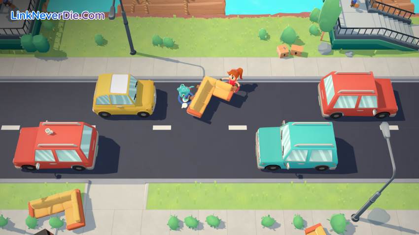 Hình ảnh trong game Moving Out (screenshot) Hình ảnh trong game Moving Out (screenshot)